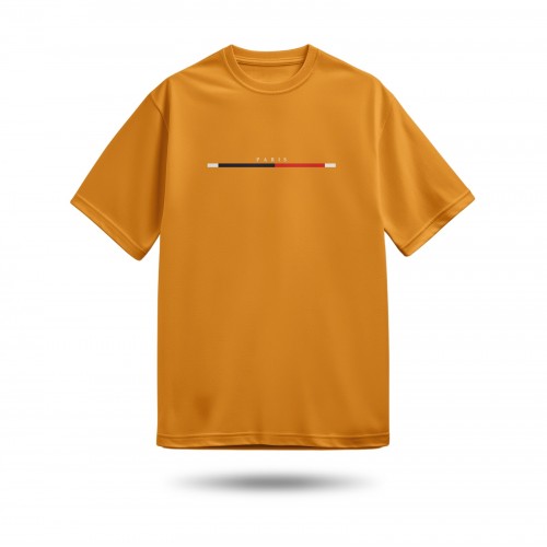 Ανδρικό T-Shirt "Paris" - Μουσταρδί